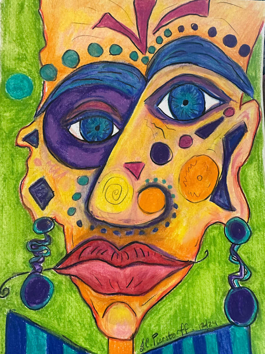 A Shapely Face by Jennifer C.  Pierstorff, Image 1.
