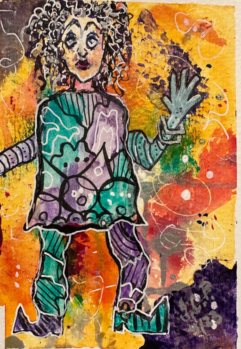 Her Anxiety is Worn on the Outside by Jennifer C.  Pierstorff, Image 1.