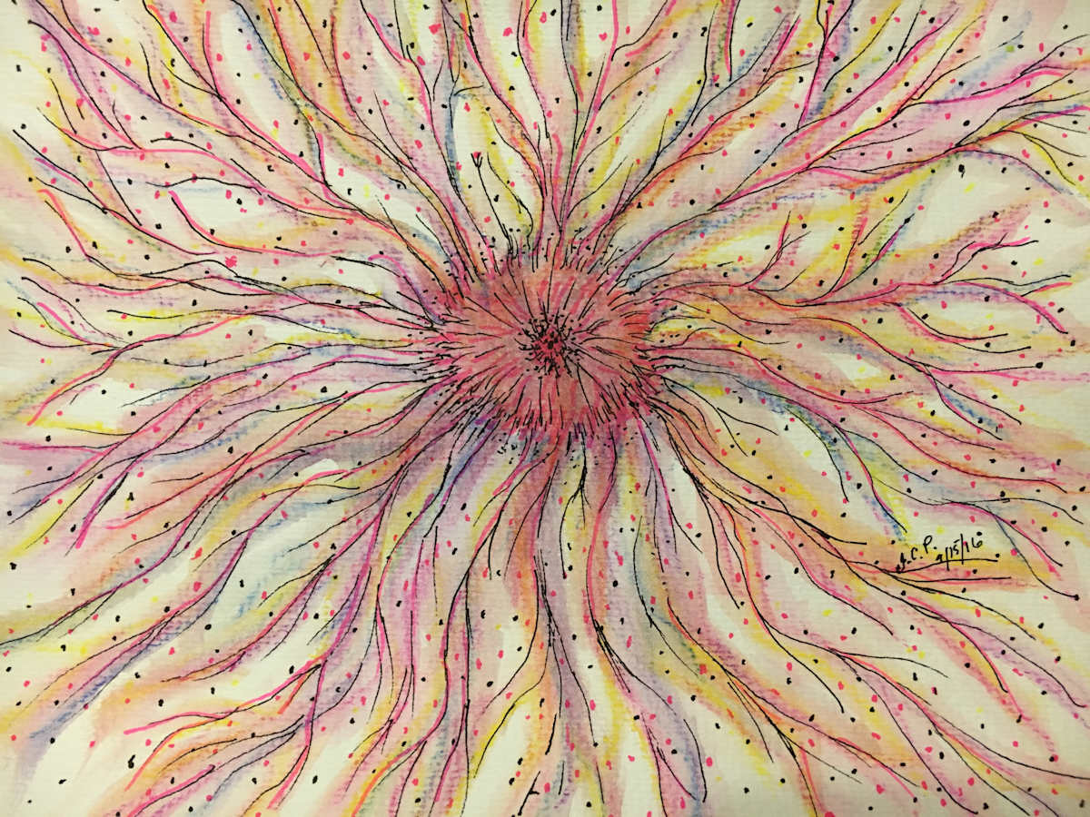 Cellular Flower by Jennifer C.  Pierstorff, Image 1.