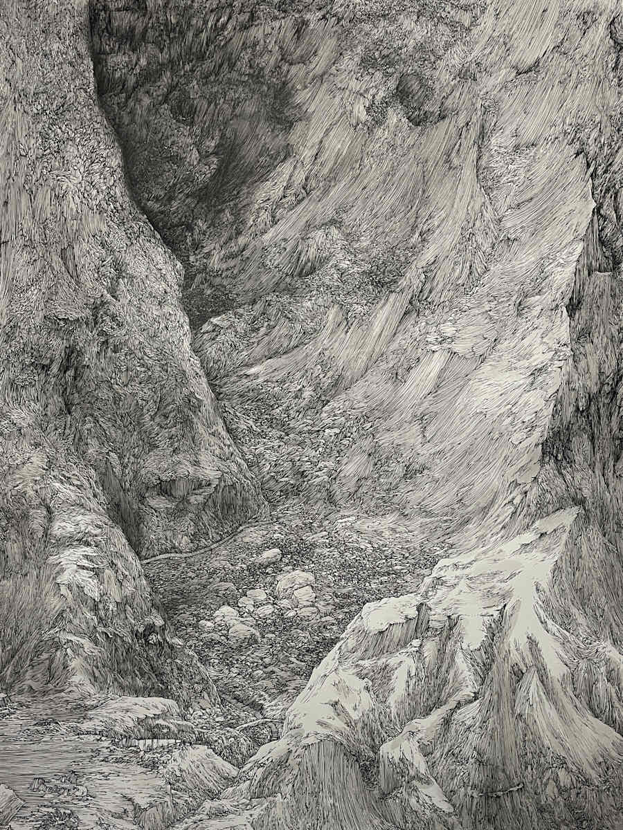 Moving Mountains by Lucie Van der Elst, Image 1.