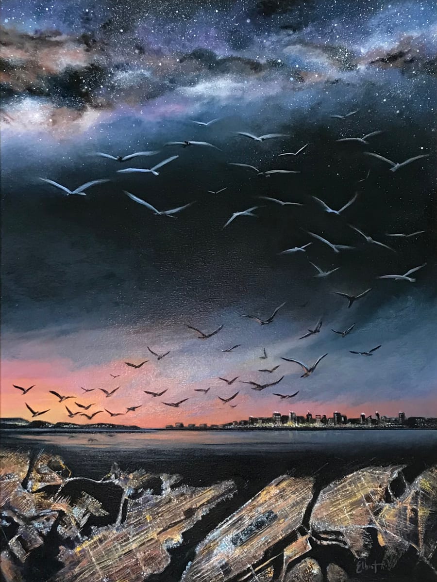 Night Migration by Jan Elbert 