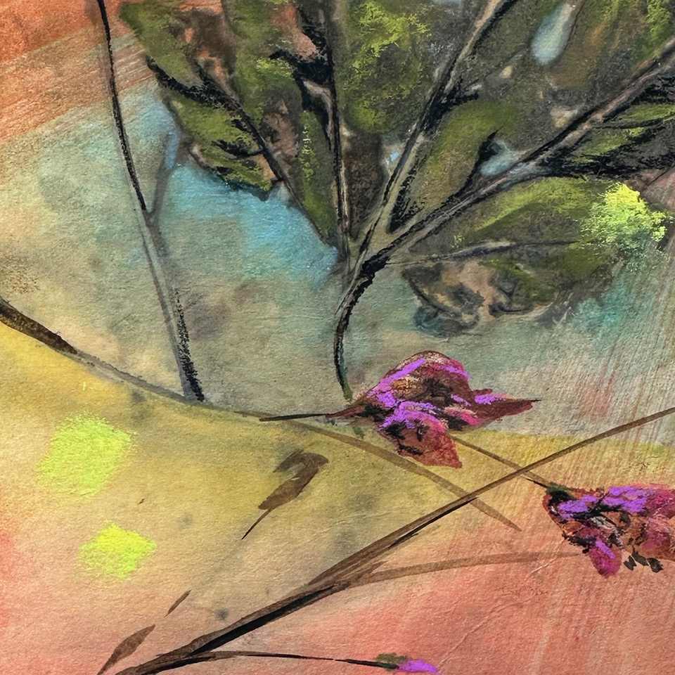 Pink Buds by Jan Elbert 