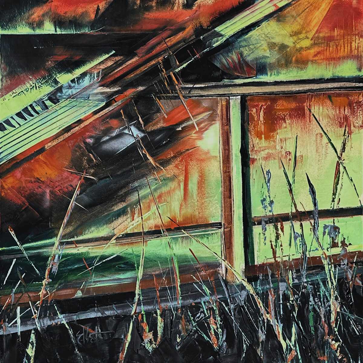 Rust and Green by Jan Elbert, Image 13.