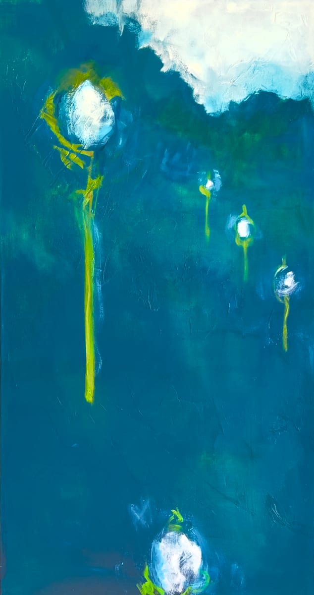 Harp Lights by Marjorie Windrem  Image: Harp Lights
60 H x 32 W
oil on stretched canvas