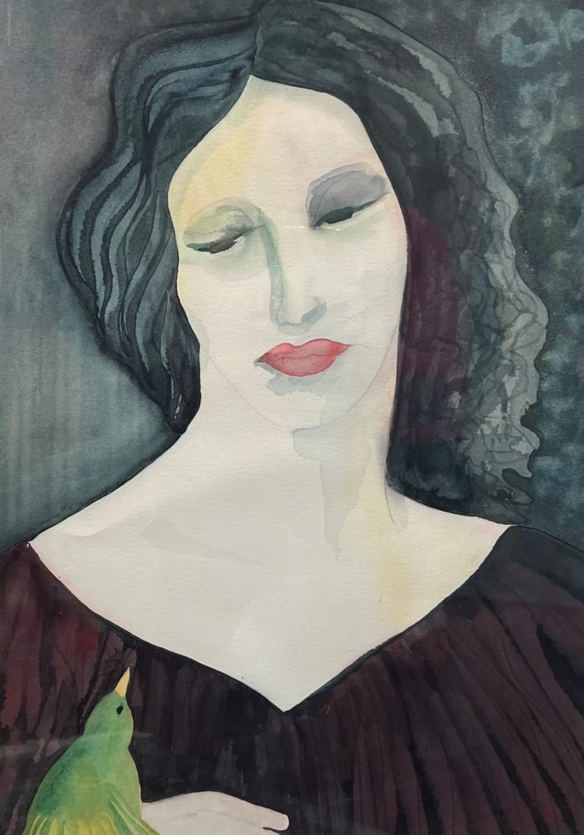 The Mother by Marjorie Windrem  Image: The Mother
watercolor on rag paper
16 W x 22 H