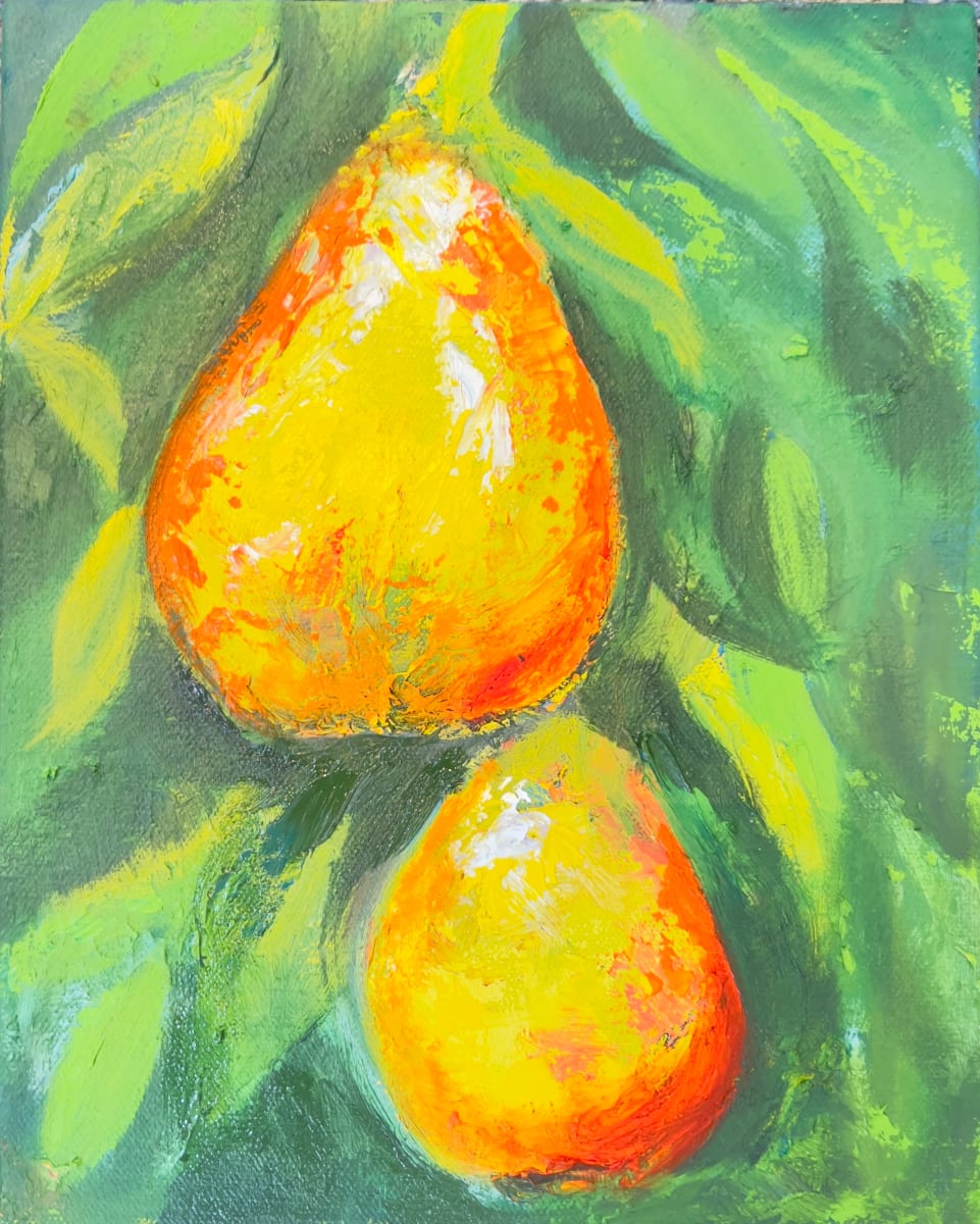 Pears by Marjorie Windrem  Image: Pears
oil on canvas
10 H x 8 W