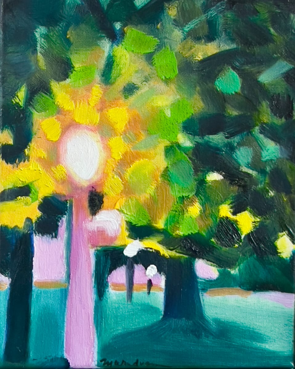 Lake Park by Marjorie Windrem  Image: Lake Park
Oil on Canvas
8 X 10