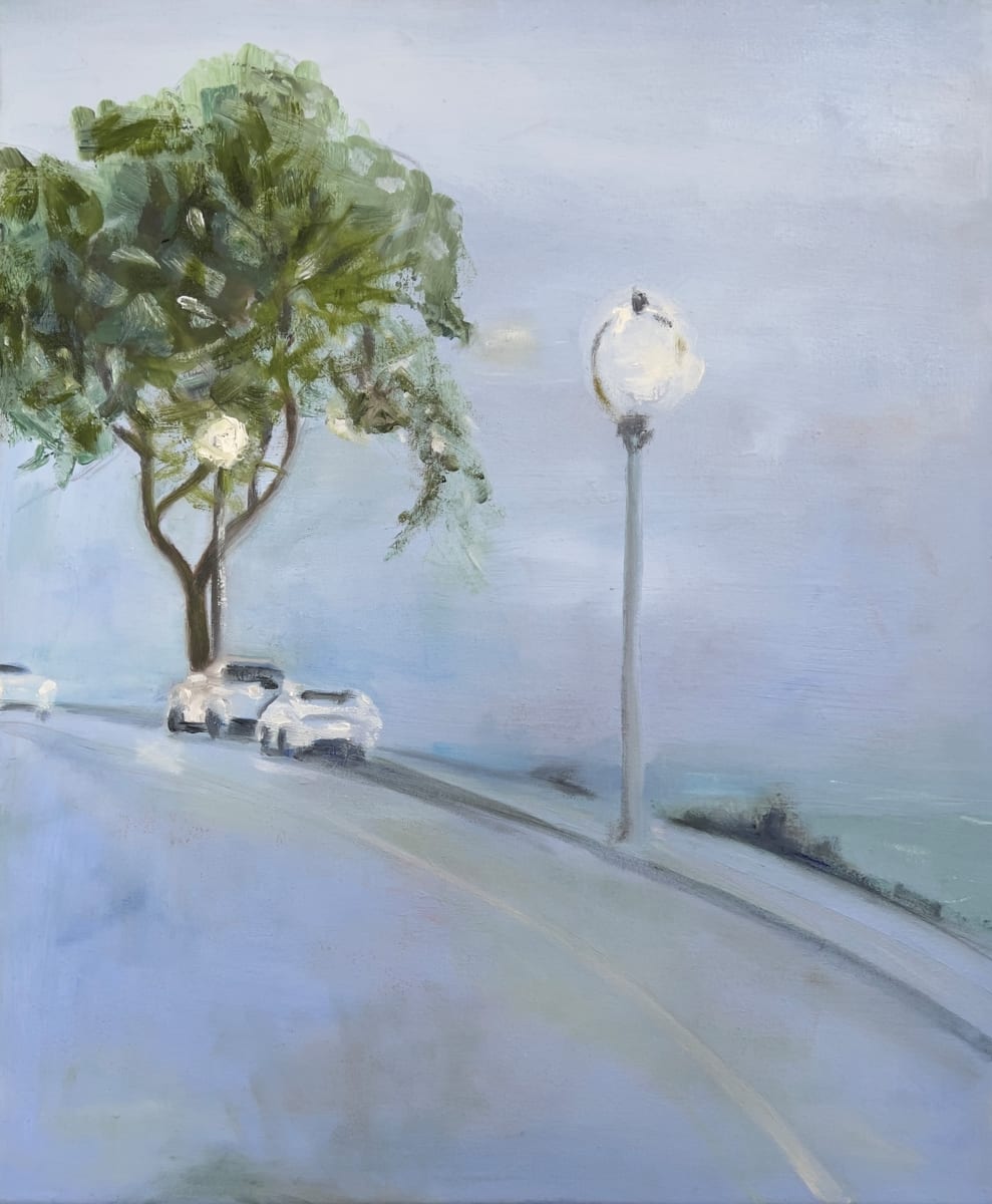 Up the Hill by Marjorie Windrem  Image: Up the Hill
oil on stretched canvas
22 X 28
22 W x 28 H plus frame