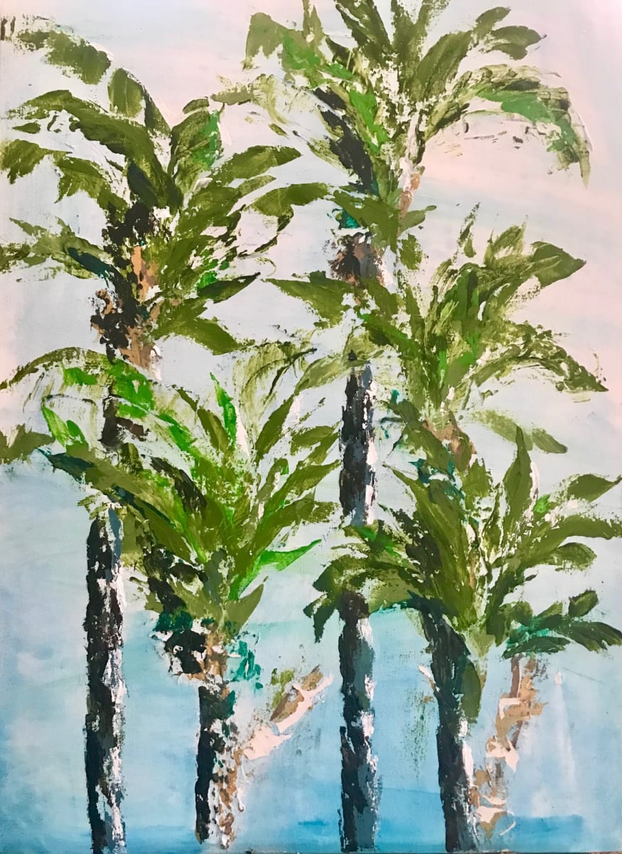 Palm Trees by Marjorie Windrem  Image: Palm Trees
22 W X 28 H
oil on canvas