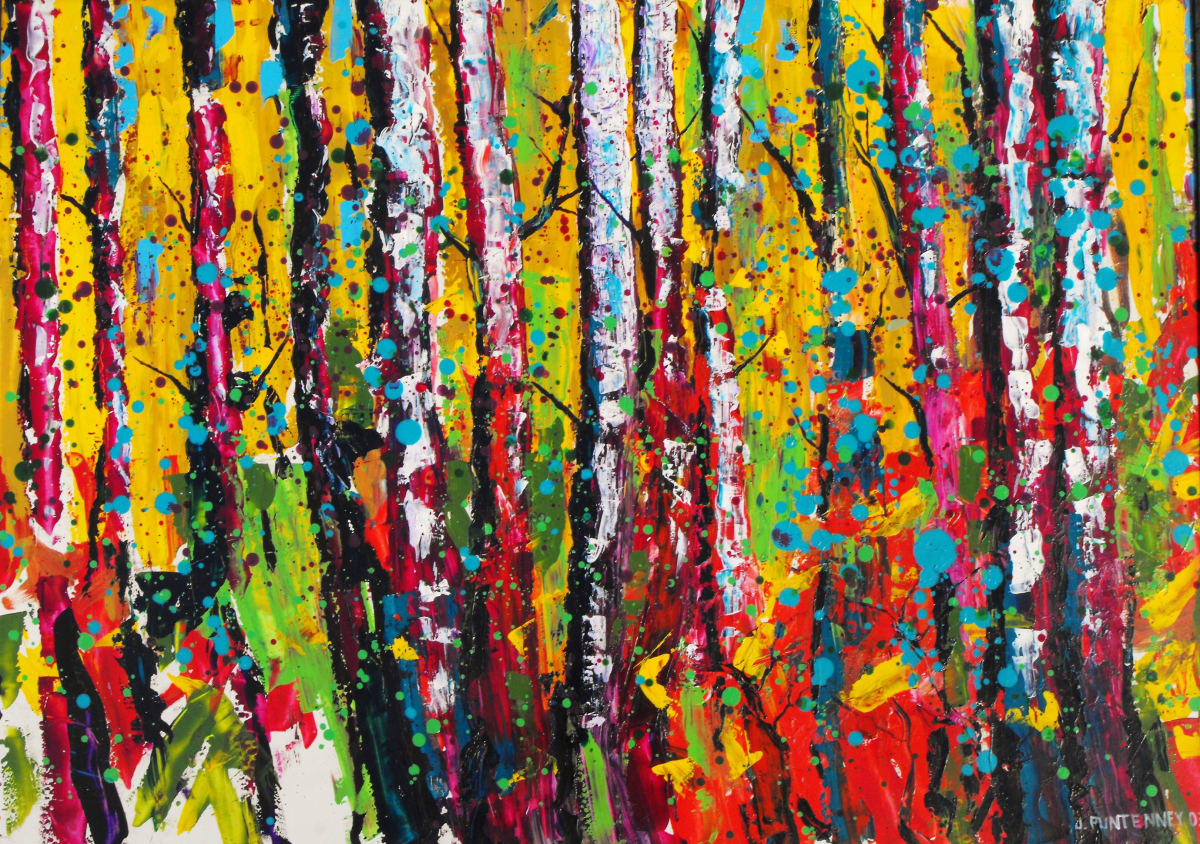 Aspen Grove II by John  Puntenney, Image 1.