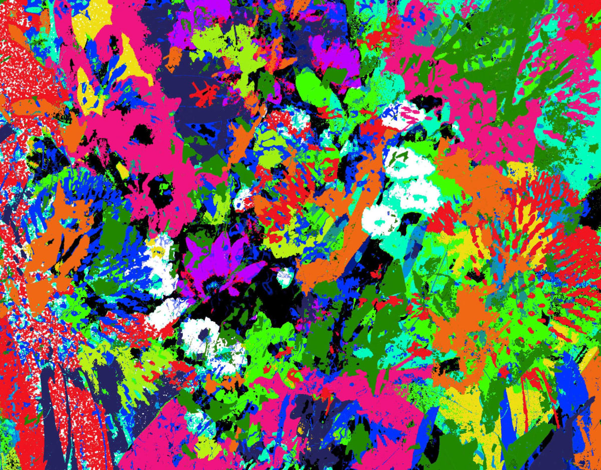 Fibinacci Fireworks by John  Puntenney  Image: From photos manipulated with Photoshop