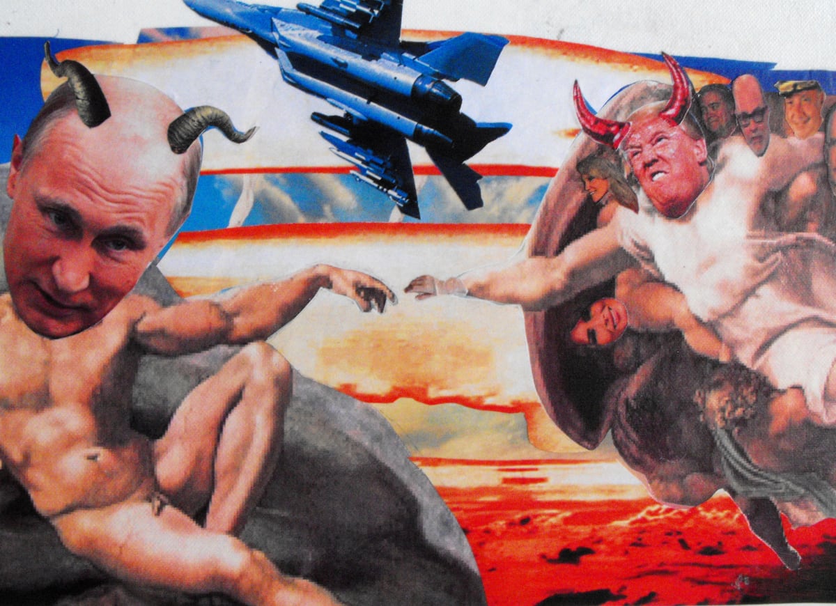 Reach Out And Touch A Fellow Megalomaniac Dictator by John  Puntenney 