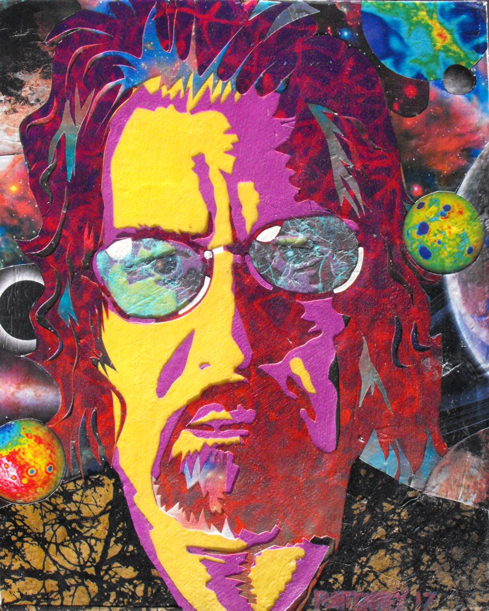 Self Portrait 2017  by John  Puntenney 