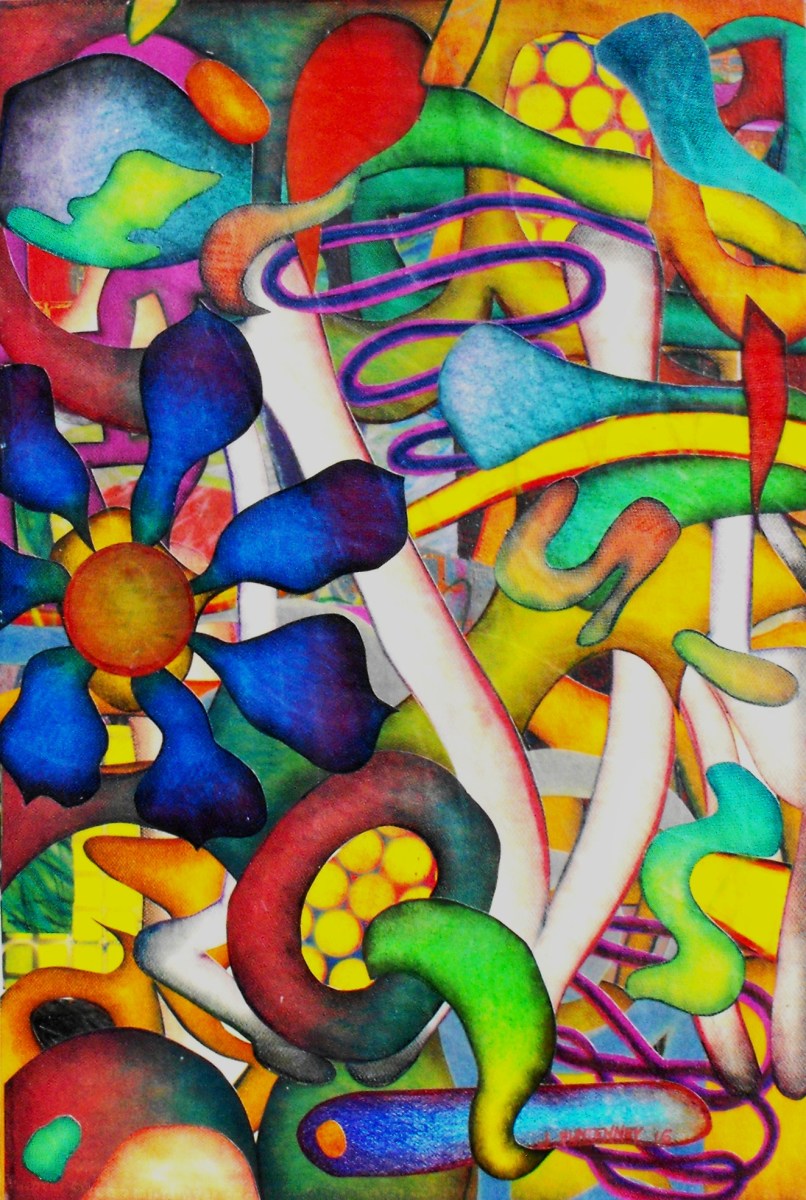 Frog In A Blender by John  Puntenney 