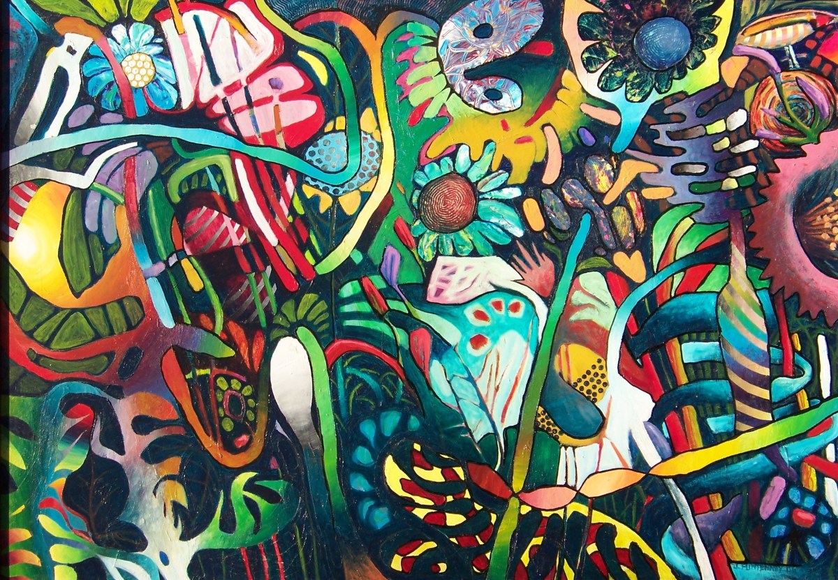 Martian Garden by John  Puntenney 