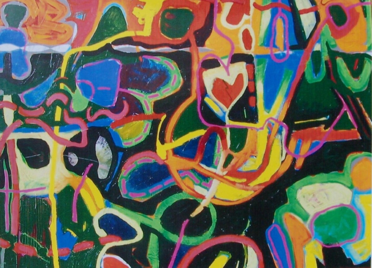 Landscape with Broken Heart by John  Puntenney 