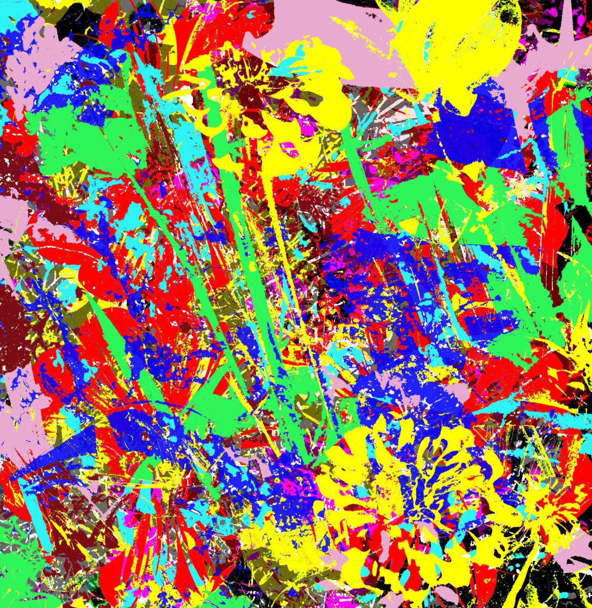 Garden Manipulation 5 by John  Puntenney 