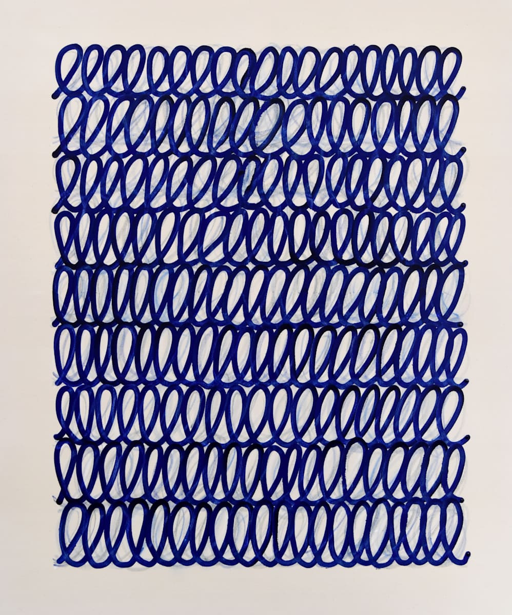 Blue script! by Astrid Stoeppel, Image 1.