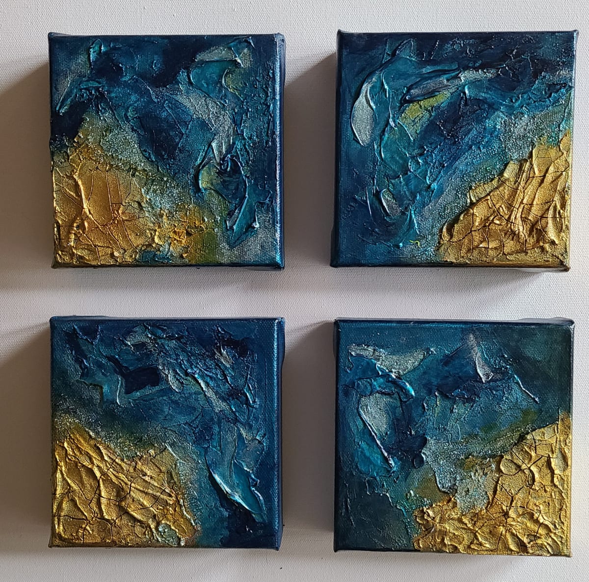 Oceans I-IV by Patricia Saada Baumann, Image 1.