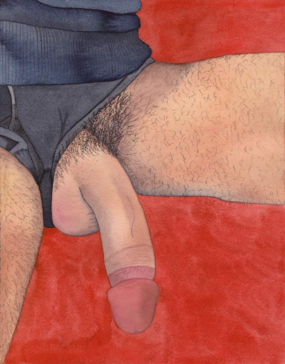 Penis Portrait LVIII by Nick Naber 