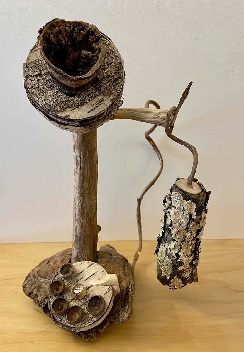 Candlestick Phone by Ann Jones-Weinstock, Image 6.