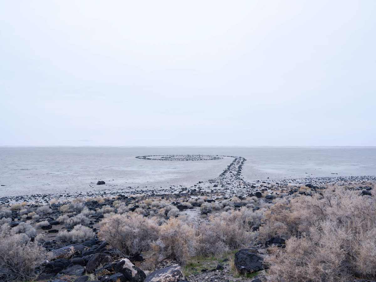 Spiral Jetty, January 1st 2026, 8:01 am by Stefan Gonzales, Image 1.