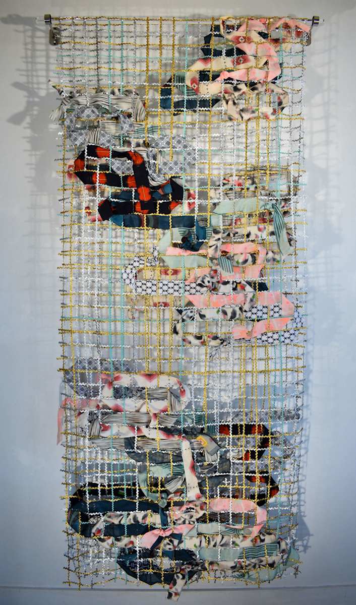 Camouflage Net Project by Tara Tamaribuchi, Image 2.