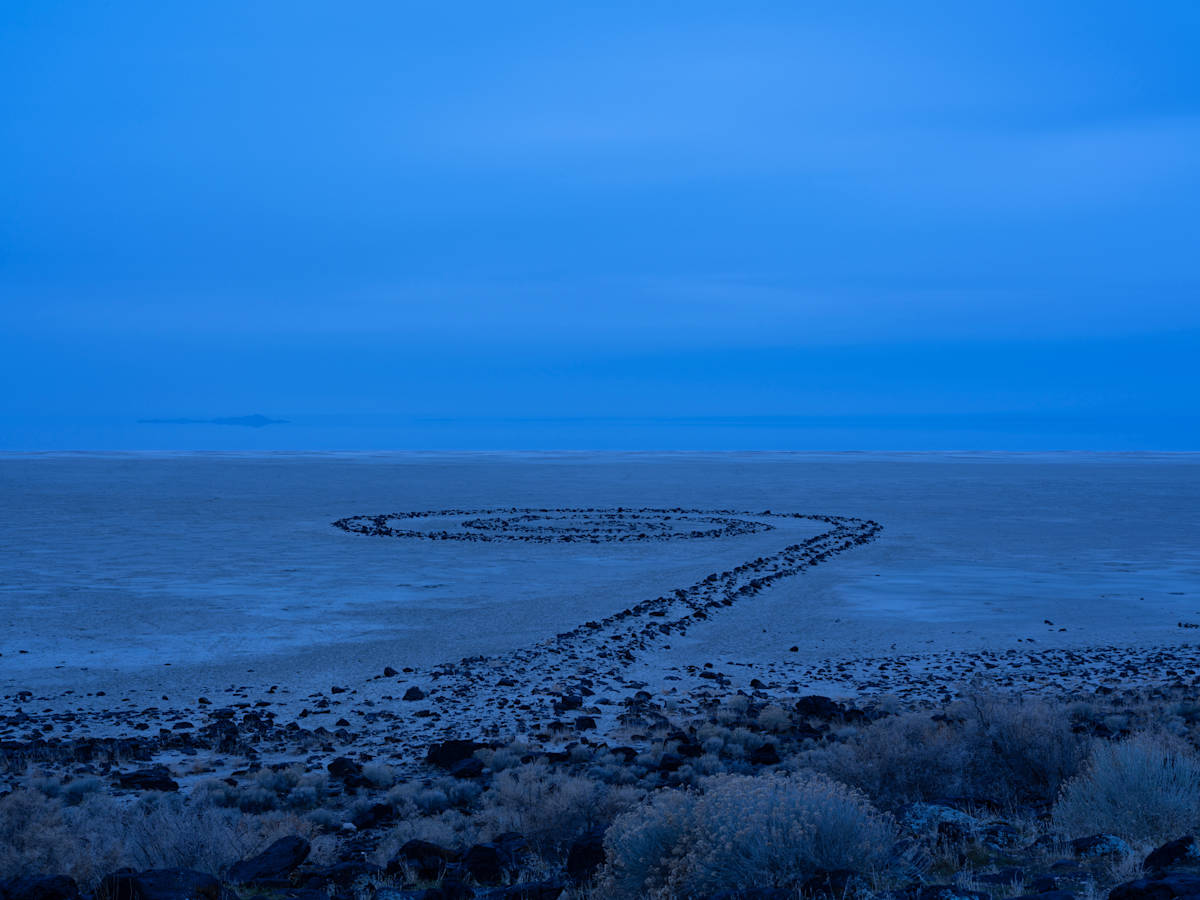 Spiral Jetty, January 1st 2026, 7:03 am by Stefan Gonzales, Image 1.