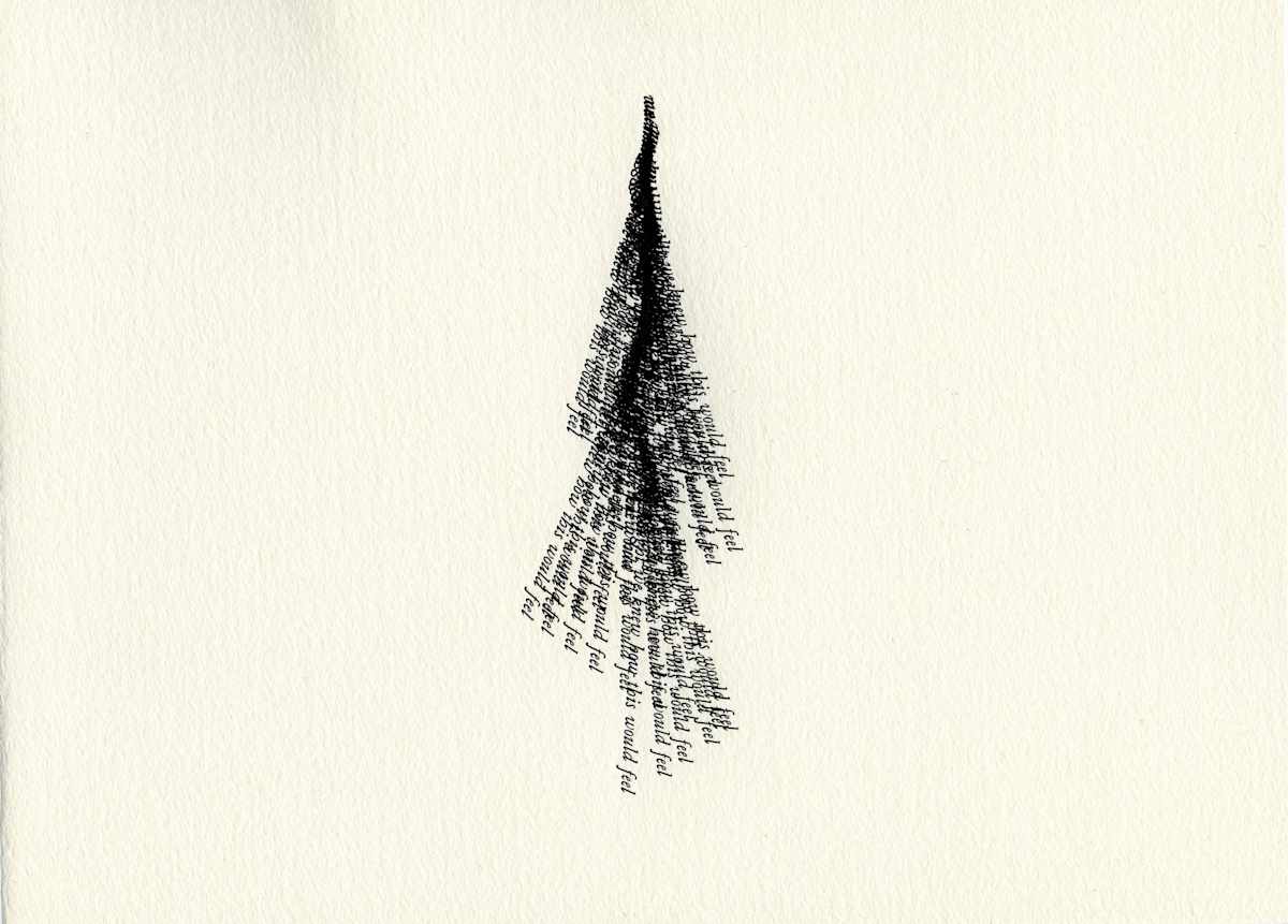 Untitled (...how this would feel) by Alyson Provax, Image 1.