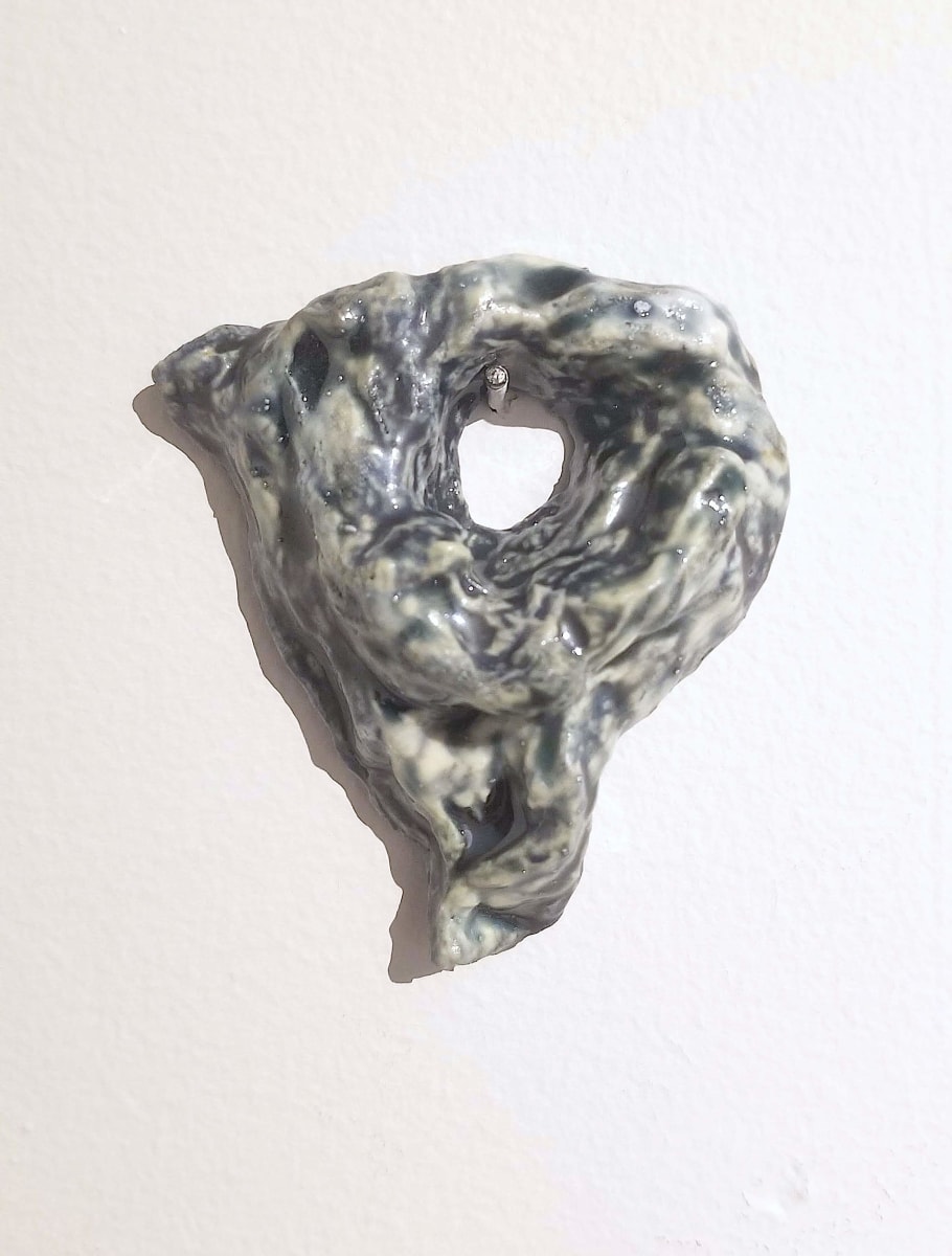 Fear and Unmentionables (view 1), 2024, , 4x4x1 inches by Kate Rusek 
