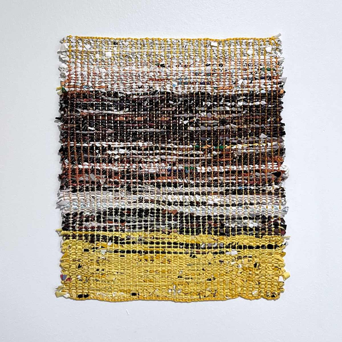 Irreversible consequences/ A crumpled funeral program by Tali Weinberg 