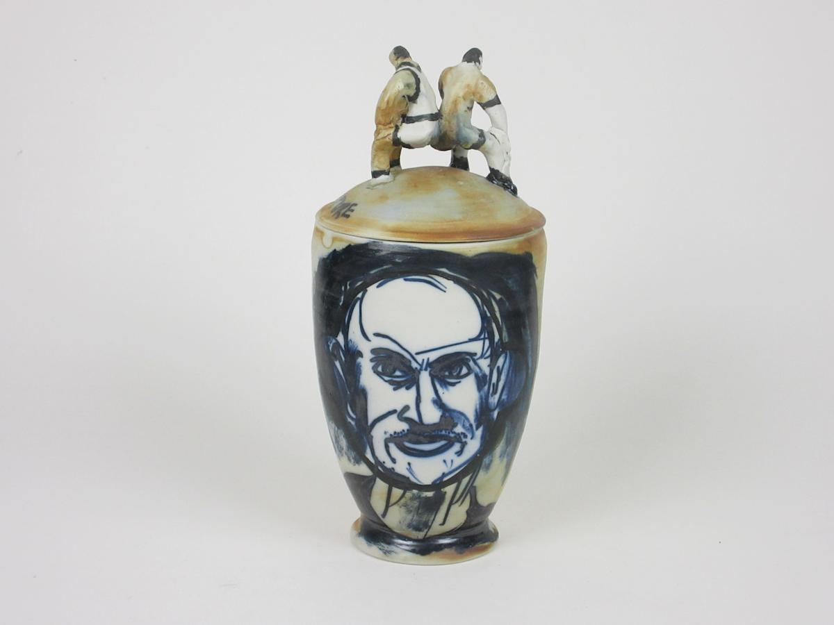 Troy West urn by Anker West, Image 6.