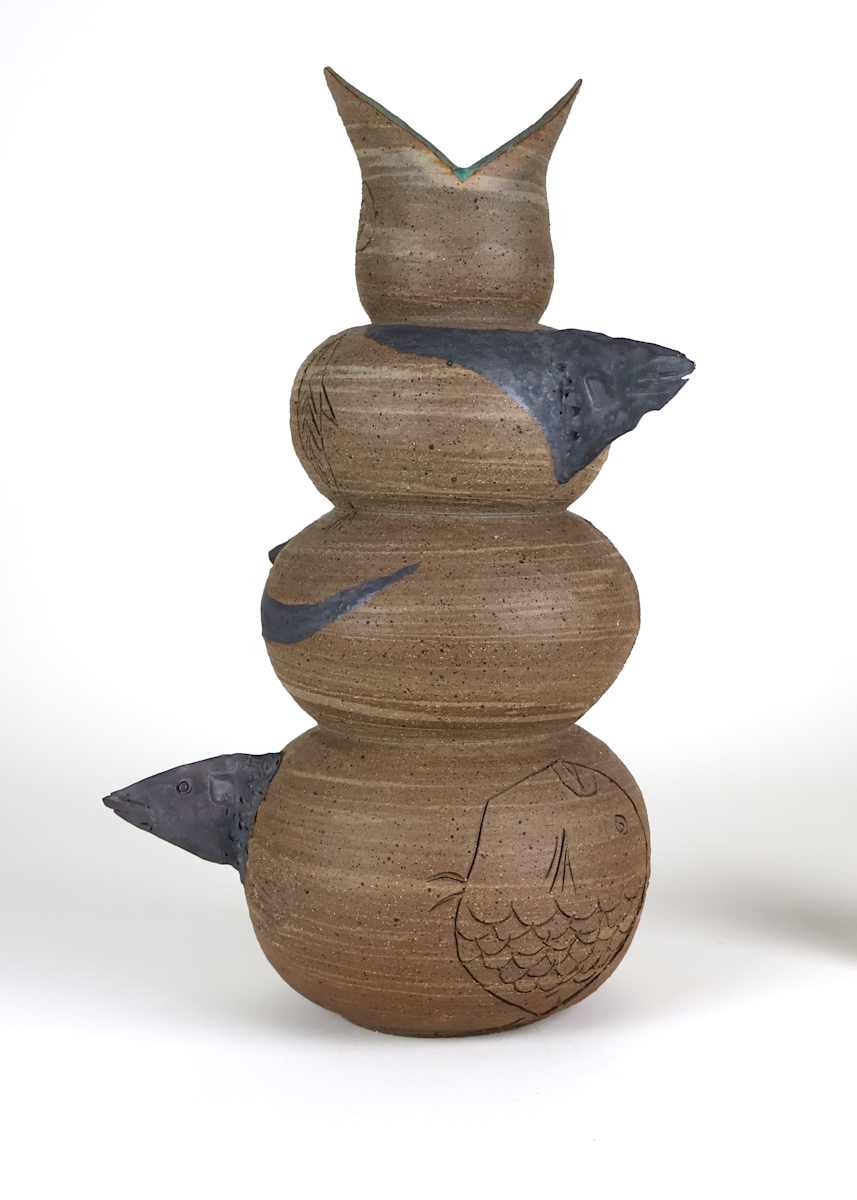 Fish Vase by Anker West, Image 3.