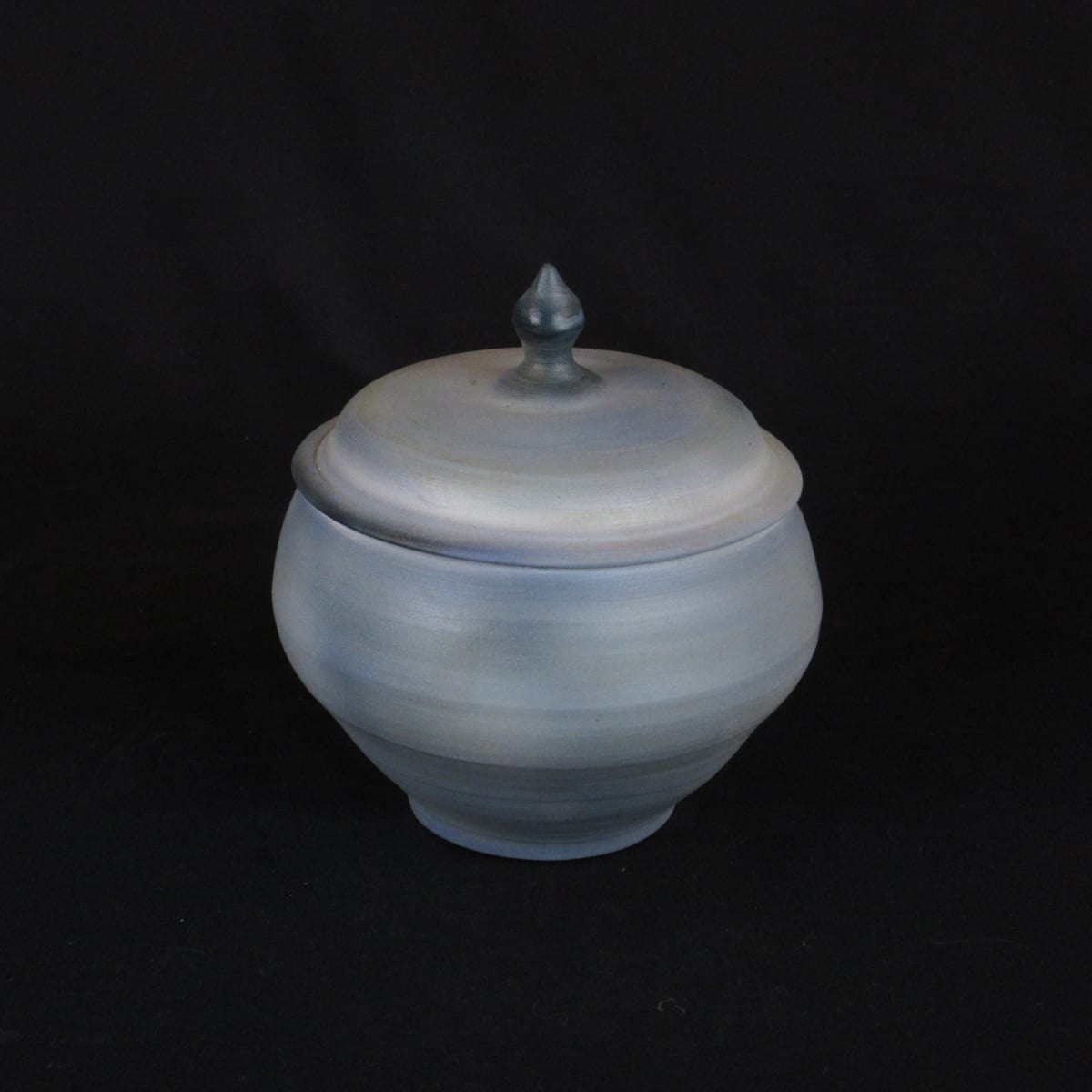 Cobalt Sulfate Vase with lid by Anker West 