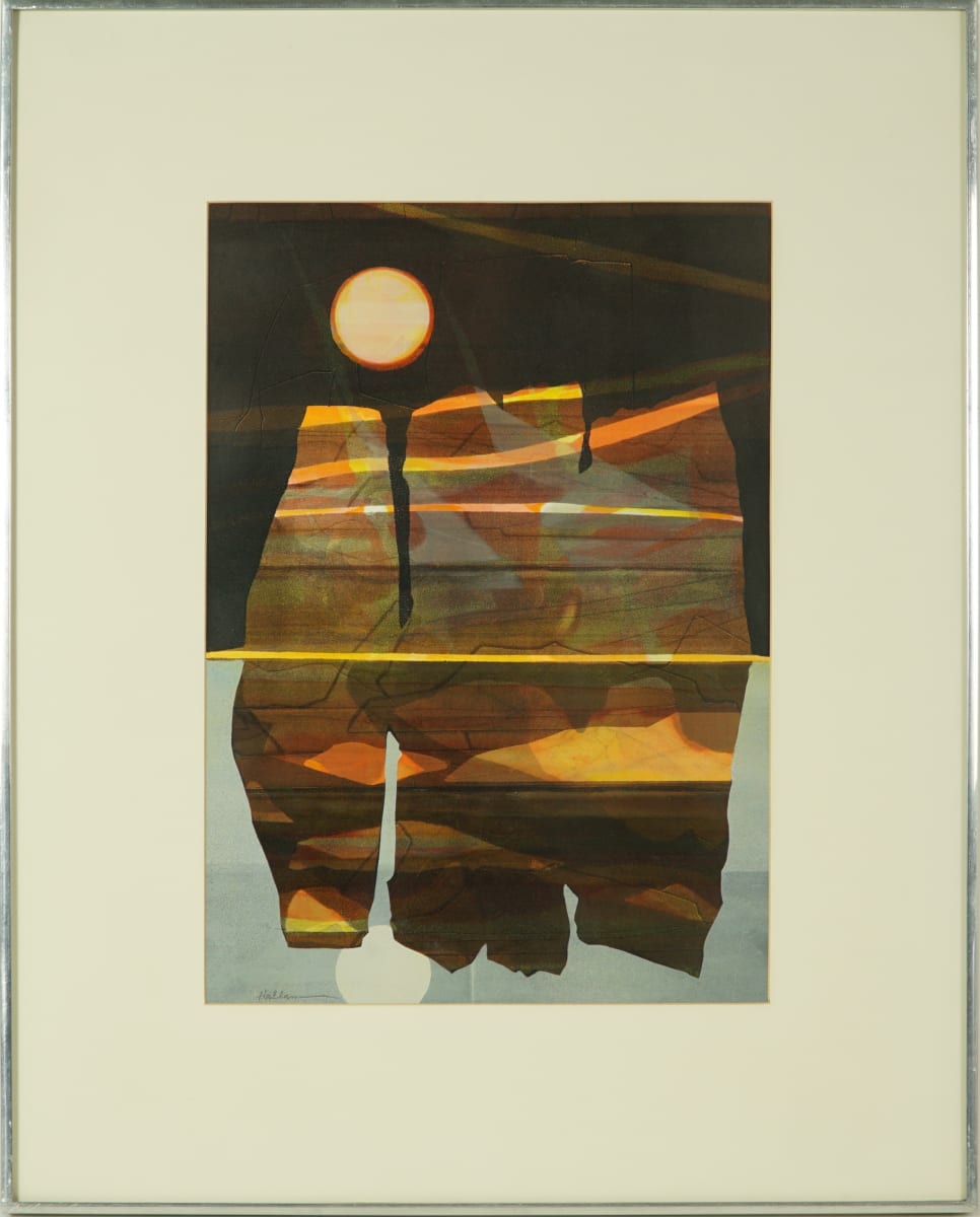 Mirrored Rock by Beverly Hallam, Image 1.