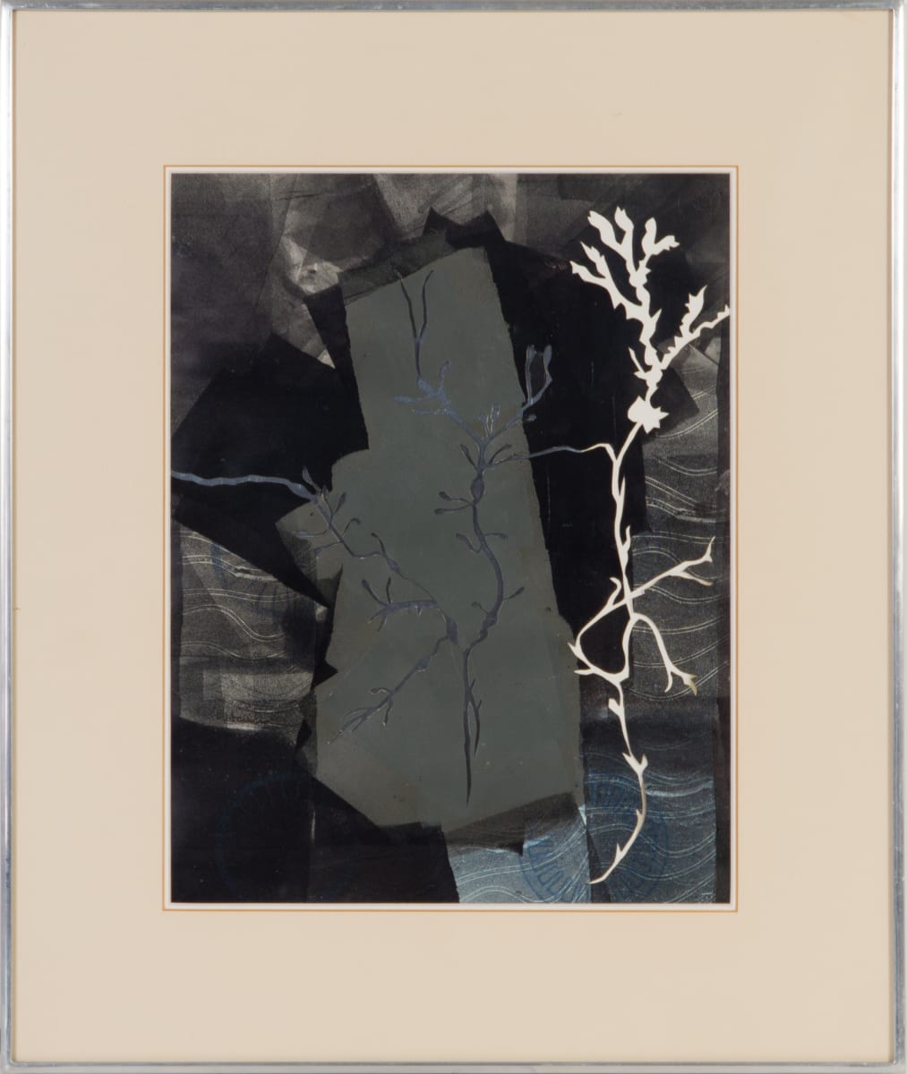 Seaweed, Silver II by Beverly Hallam 