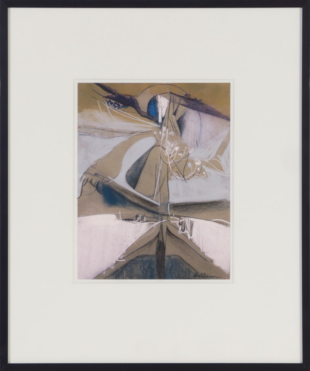 Black Bird in Bush by Beverly Hallam, Image 2.