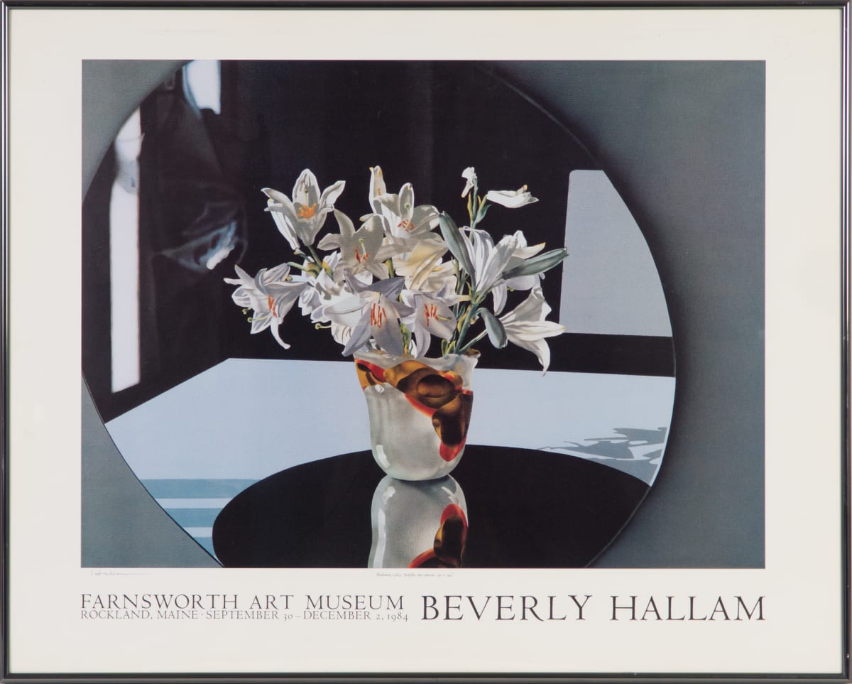 Farnsworth Art Museum Exhibition Poster by Beverly Hallam 