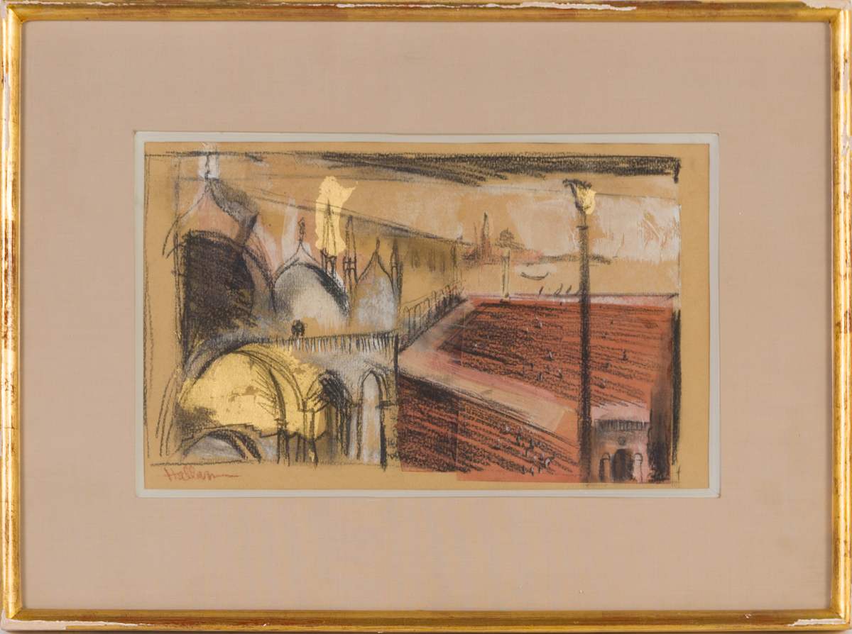 Piazza San Marco III by Beverly Hallam, Image 1.