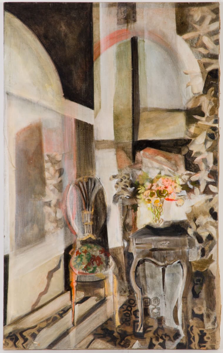 Lou Paradou Bedroom by Beverly Hallam 