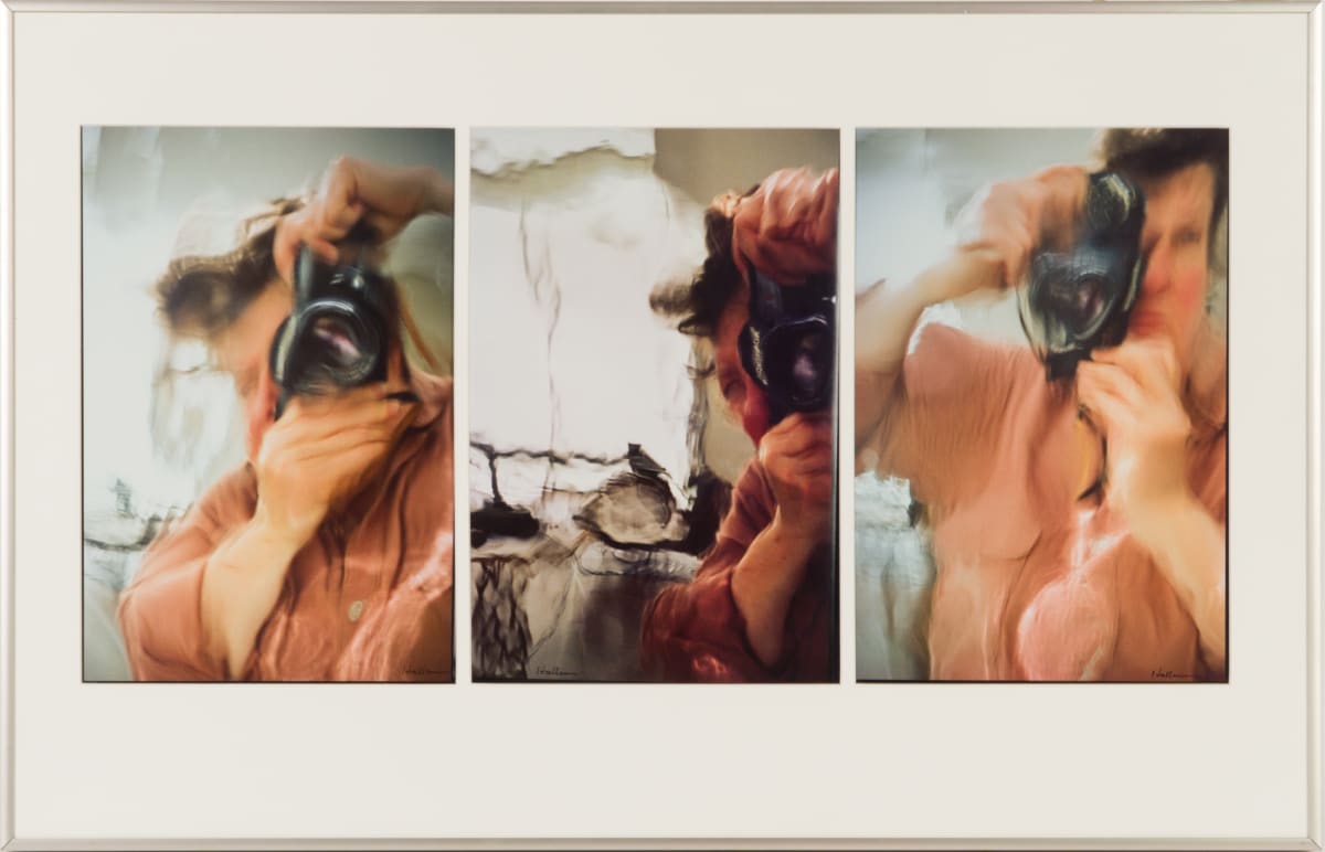 Triple Self Portrait by Beverly Hallam 