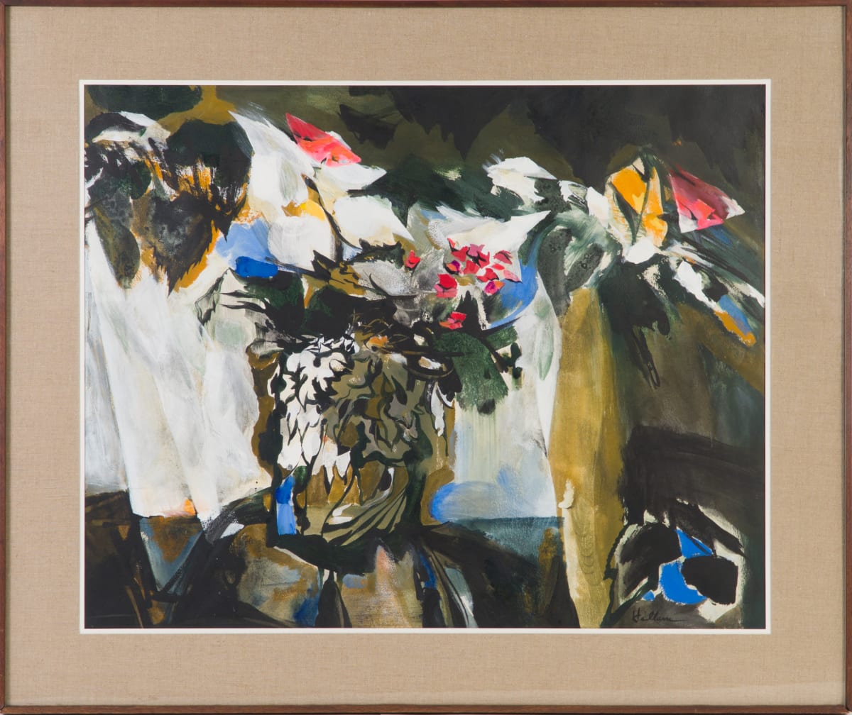 Partridgeberry by Beverly Hallam 