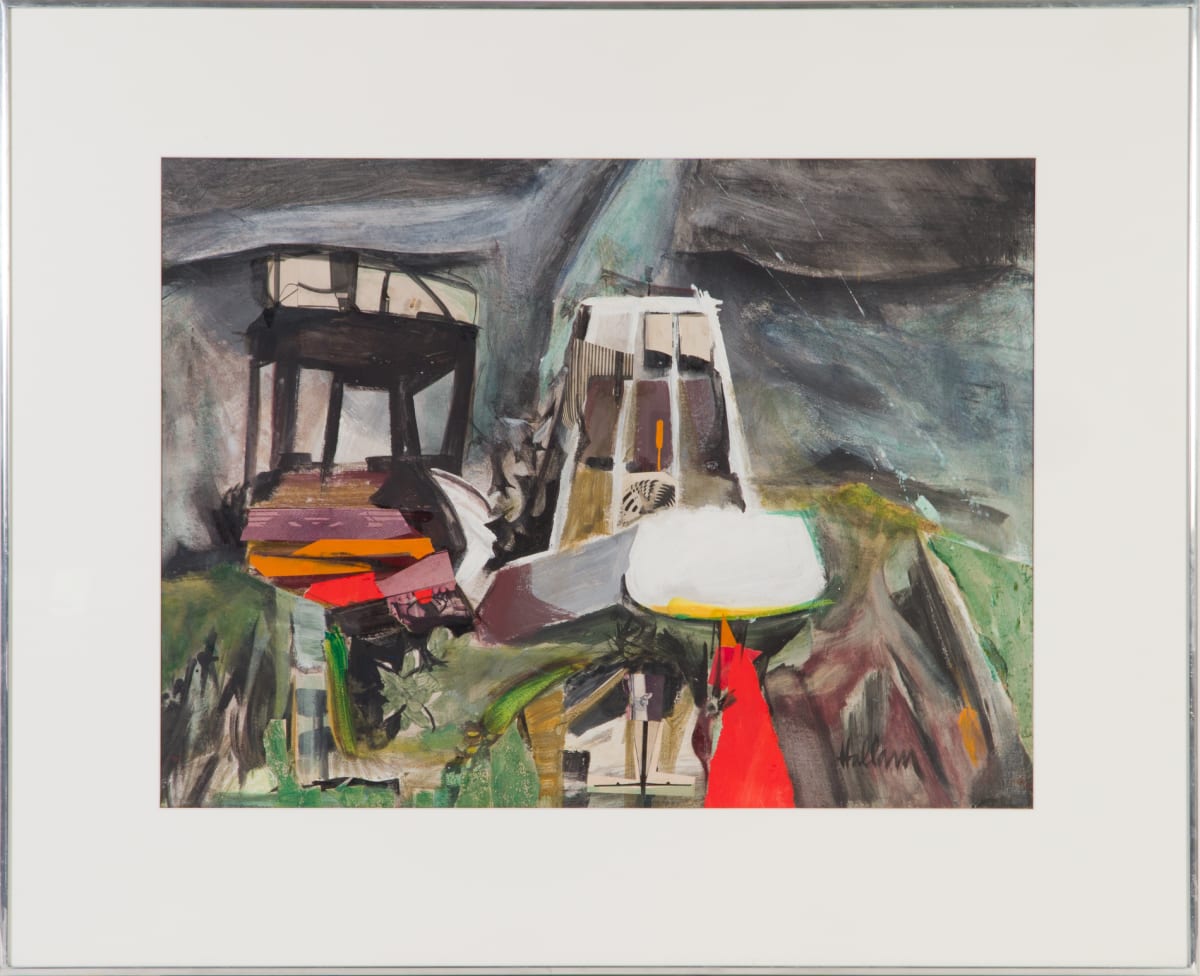 Graveyard #1, Perkins Cove, Ogunquit by Beverly Hallam 