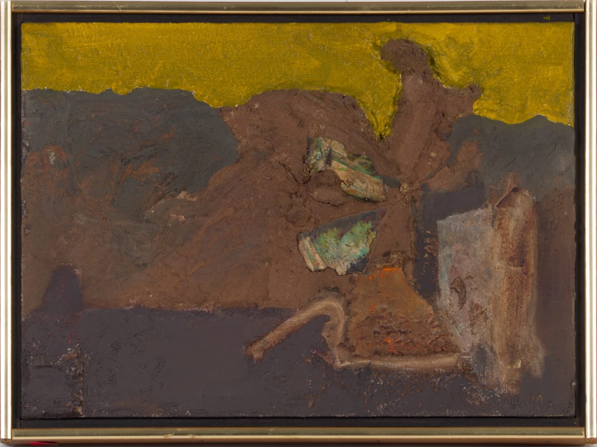 Rusty Rock by Beverly Hallam 
