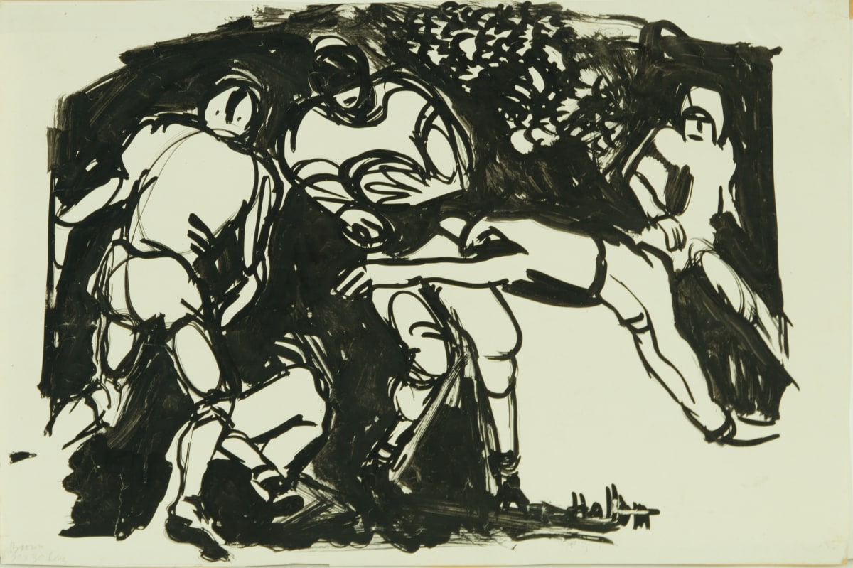 Football by Beverly Hallam 