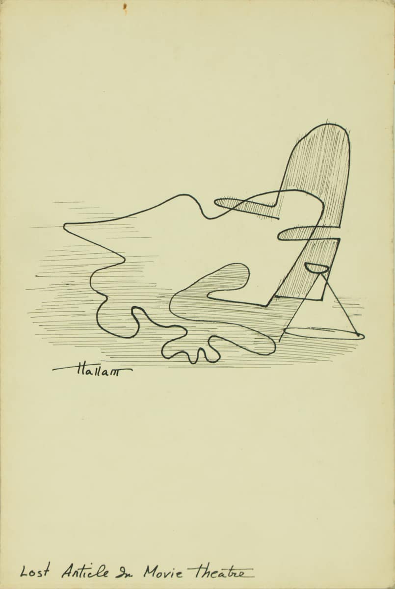 Lost Article in Movie Theatre by Beverly Hallam, Image 1.