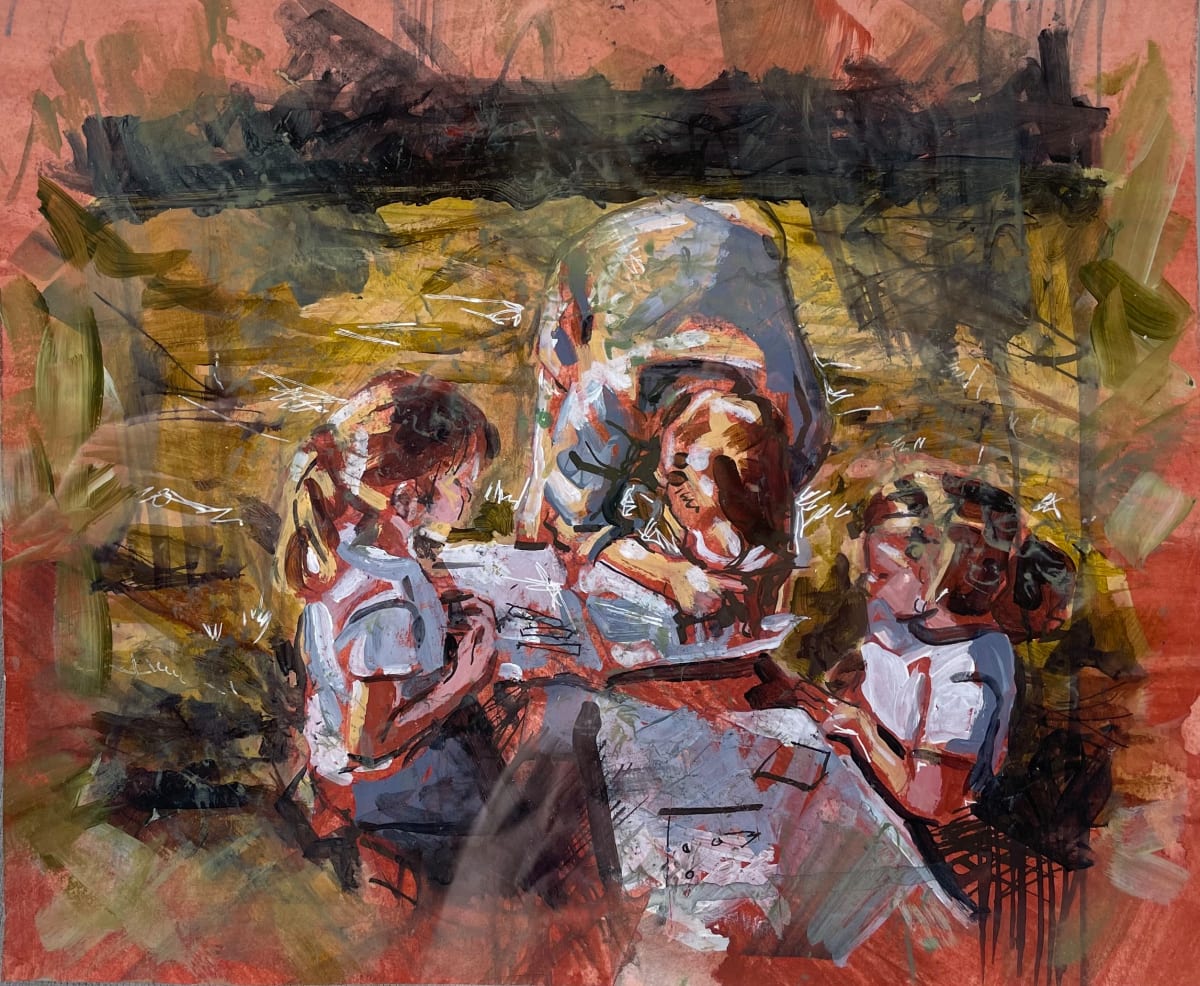 Backyard Art by Erin Bennett 