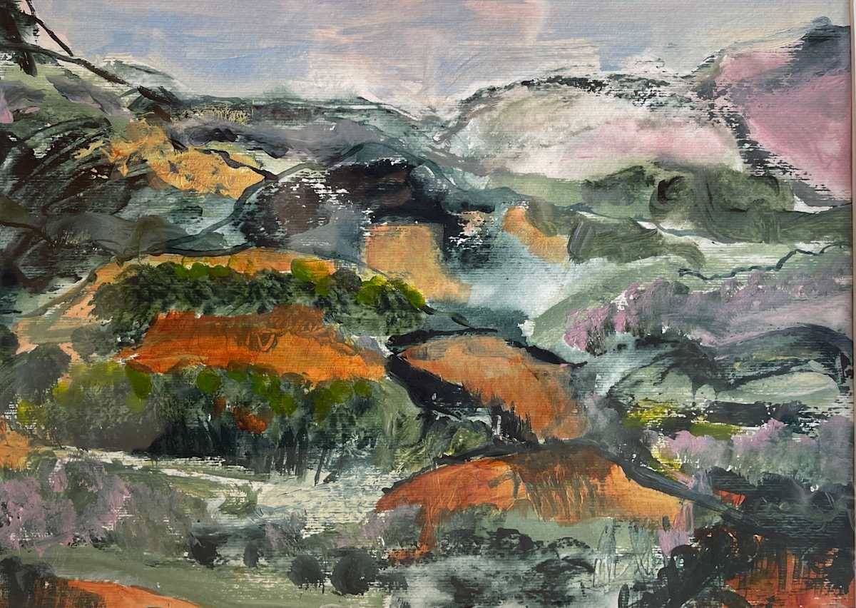 Noosa hinterland study #3 by Suellen Tomkins, Image 1.