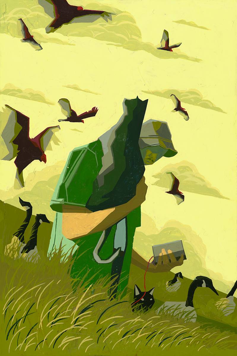 The Commute by Steven Shik 