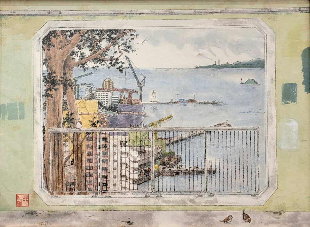 Sunday Stroll - Beach (星期日的漫步 - 岸 ) by Cindy Lim 